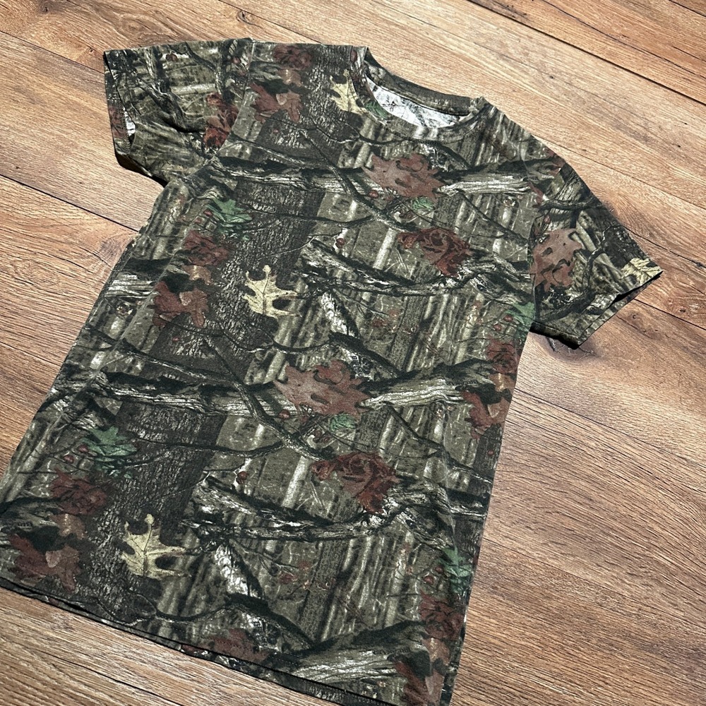Mossy Oak Camo Break-Up Infinity T-Shirt Mens Small S Short Sleeve Hunting Tee